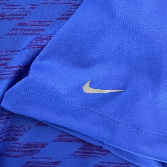 Nike Men's Vibrant Blue Golf Polo with Accents XL Dri-fit - Picture 2 of 4